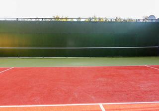 Теннисные корт в с.Лесное